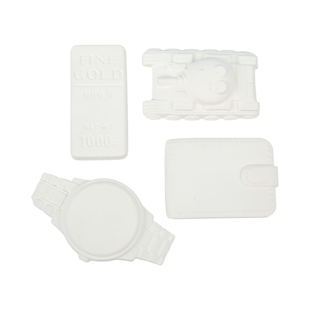 Заготовка для декорирования Love2art ВА-11 Набор заготовок для декорирования гипс 21 х 16 х 2 см 4 шт Набор для мальчиков  фото 3