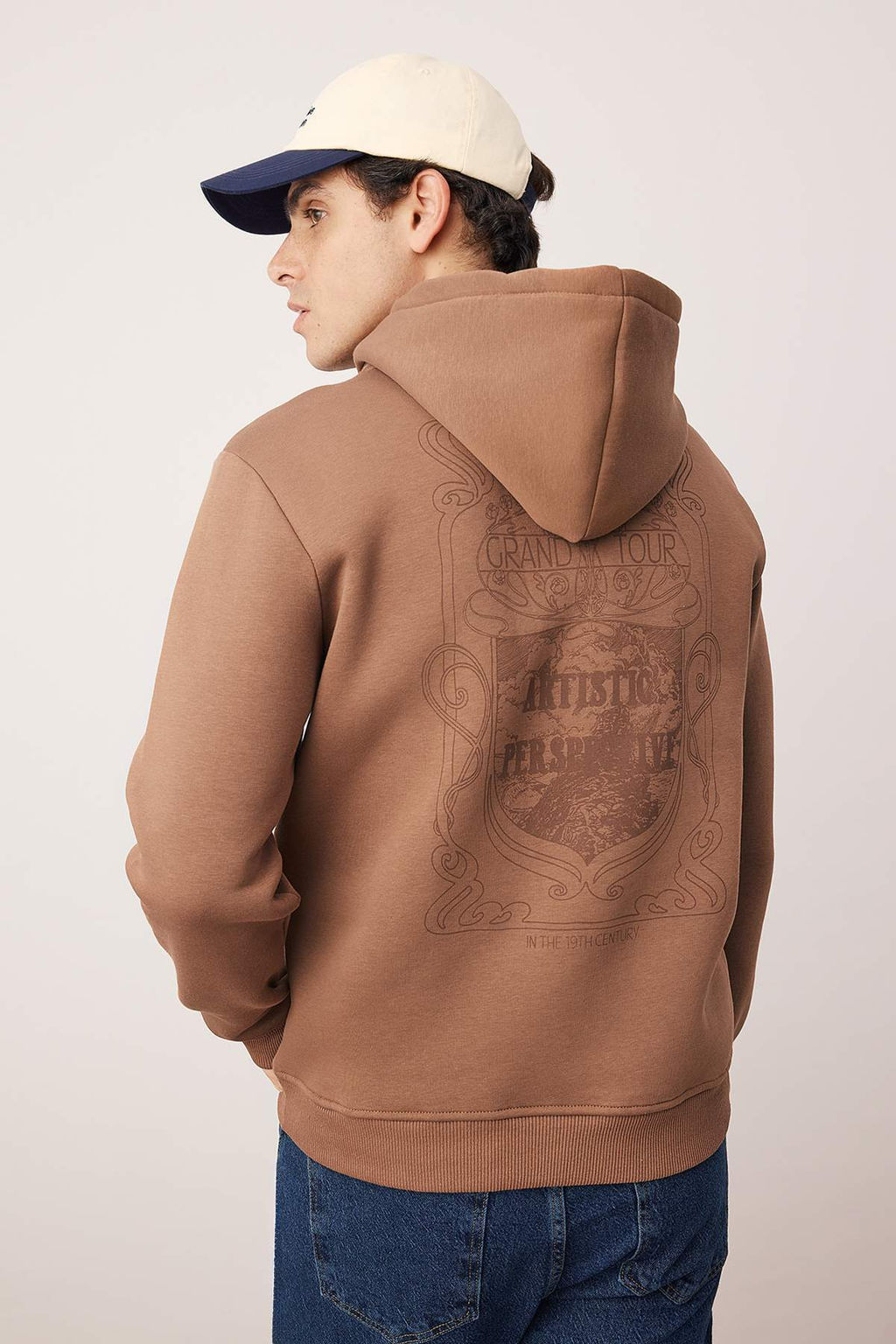 TRENDYOL MAN Vizon Basic Regular/Normal Kesim Kapusonlu Ici Polarl? Kanguru Cepli Sweatshirt TMNAW20SW0163 - Trendyolmilla фото 33
