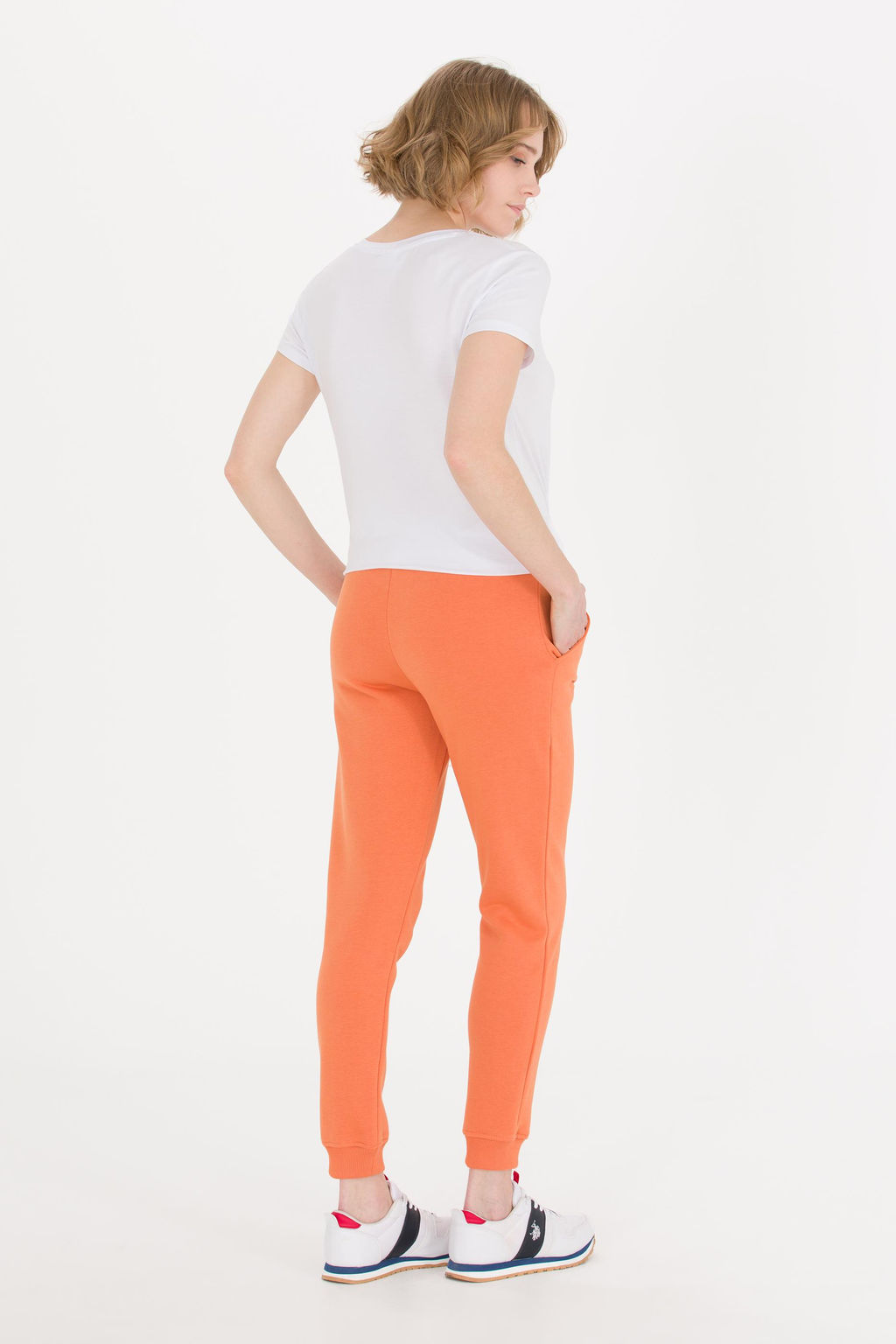 Женские красные спортивные штаны - U.s. polo assn фото 4
