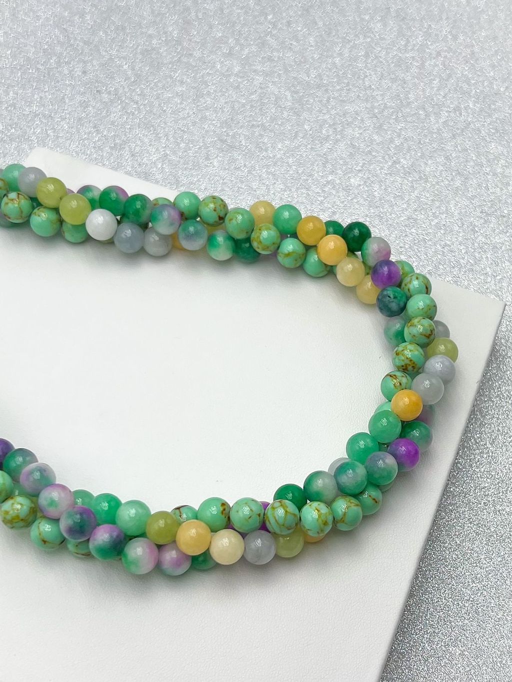 Бусы с бирюзой пр. - Серебряные крылья фото 2