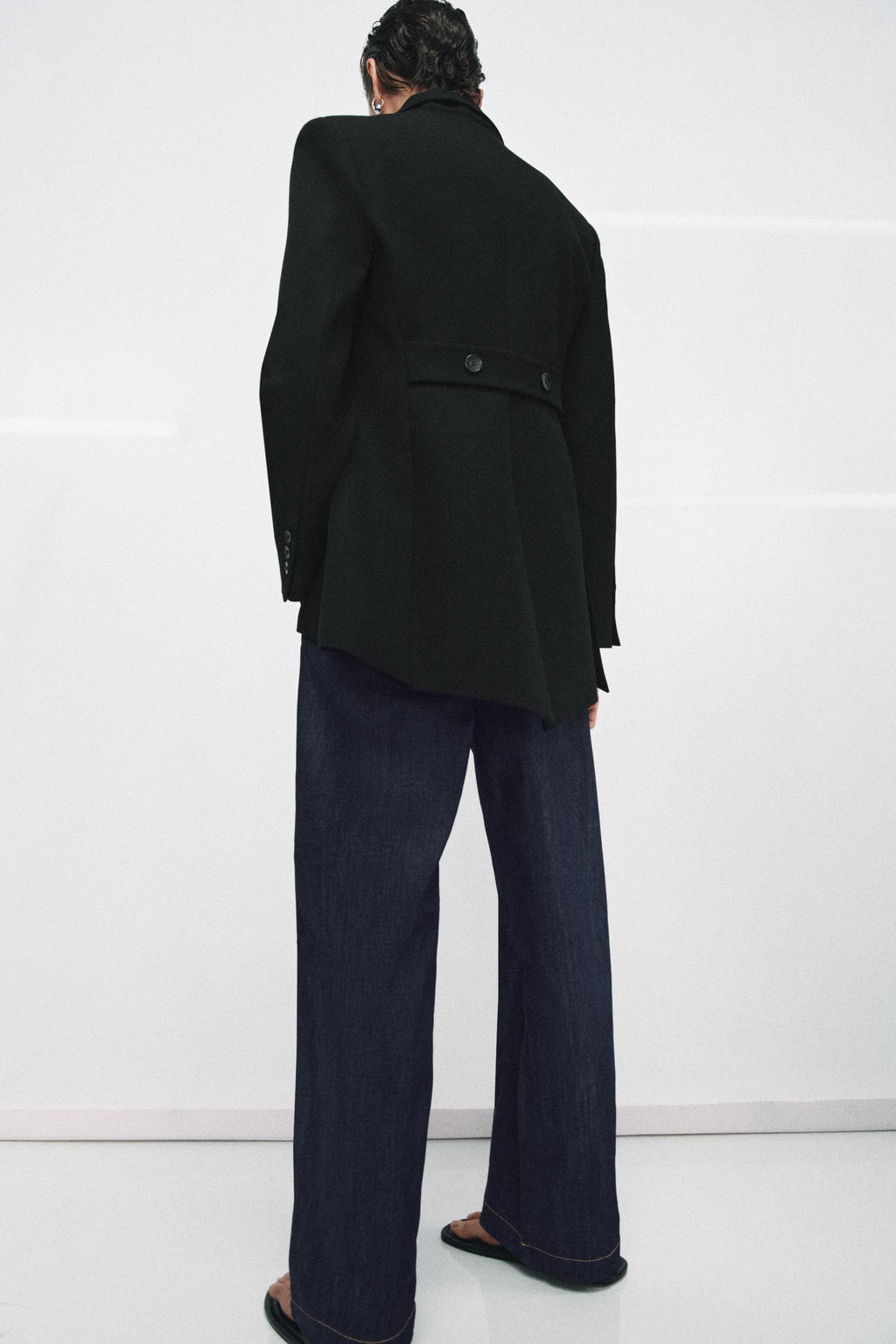 BLAZER ASIM?TRICA ZW COLLECTION / Negro - Zara фото 8