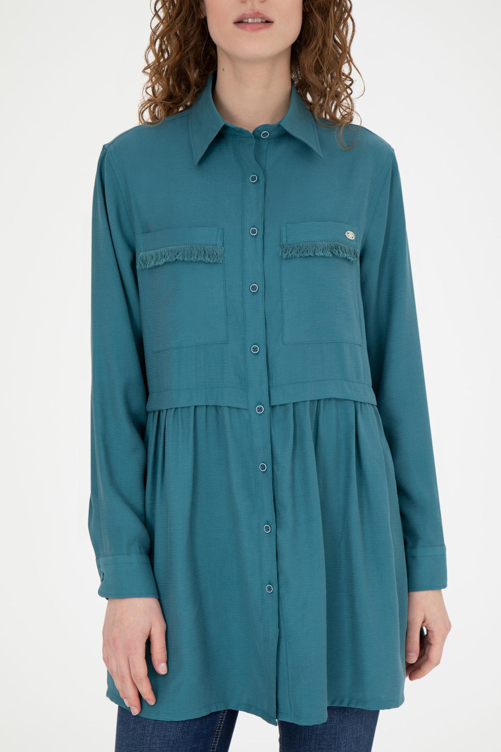 Женская рубашка Petrol с длинным рукавом - U.s. polo assn фото 13