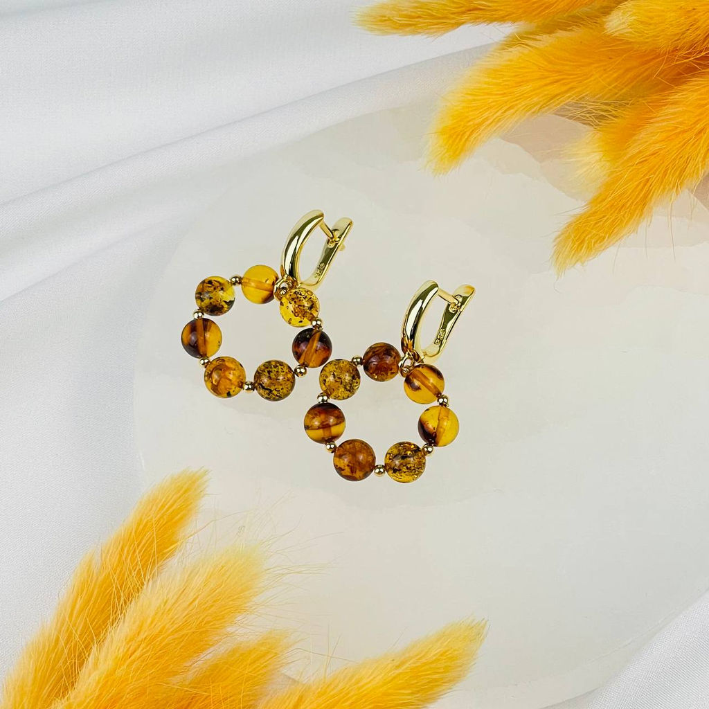 Серьги из Янтаря
