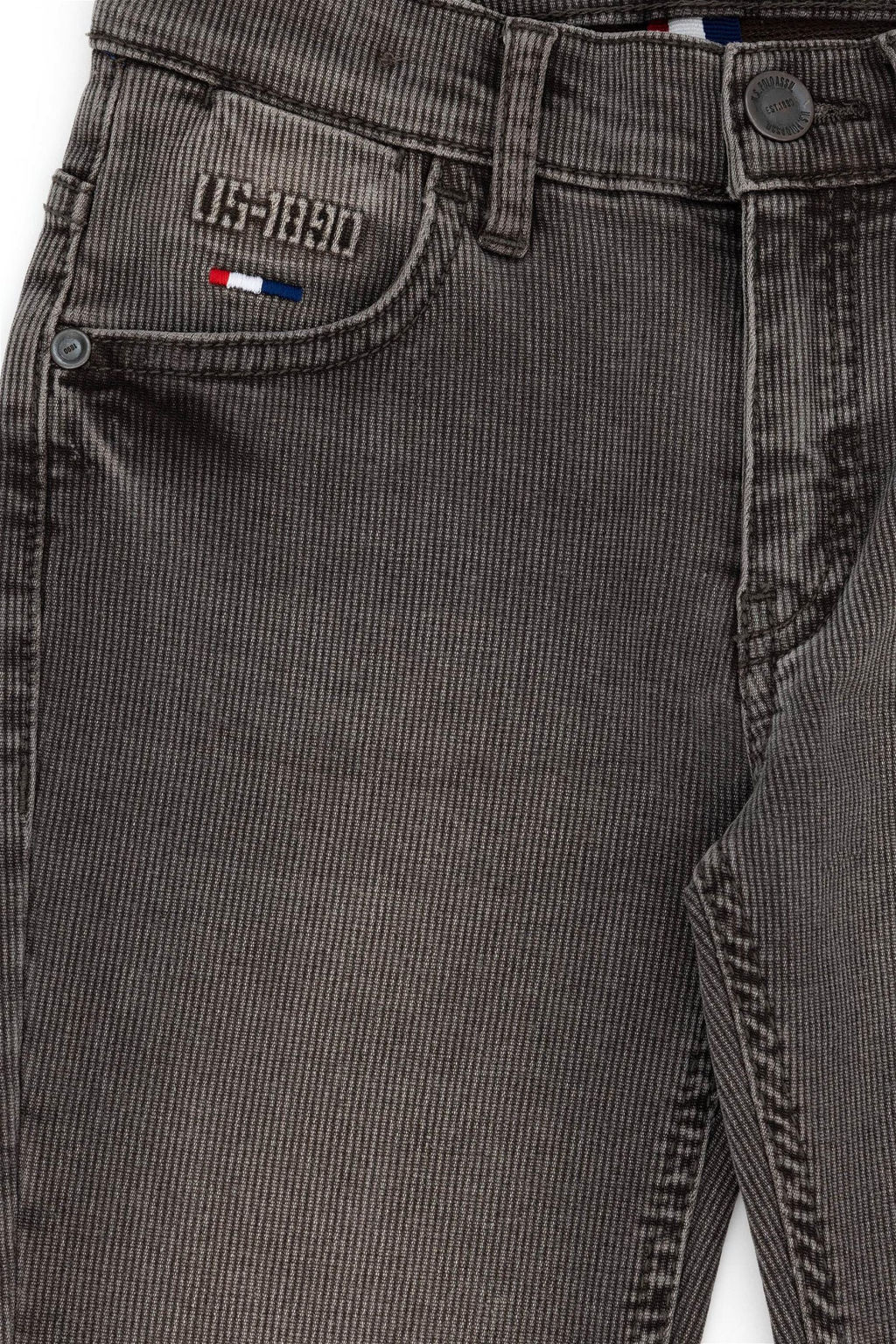 Коричневые джинсовые брюки для мальчика - U.s. polo assn фото 8