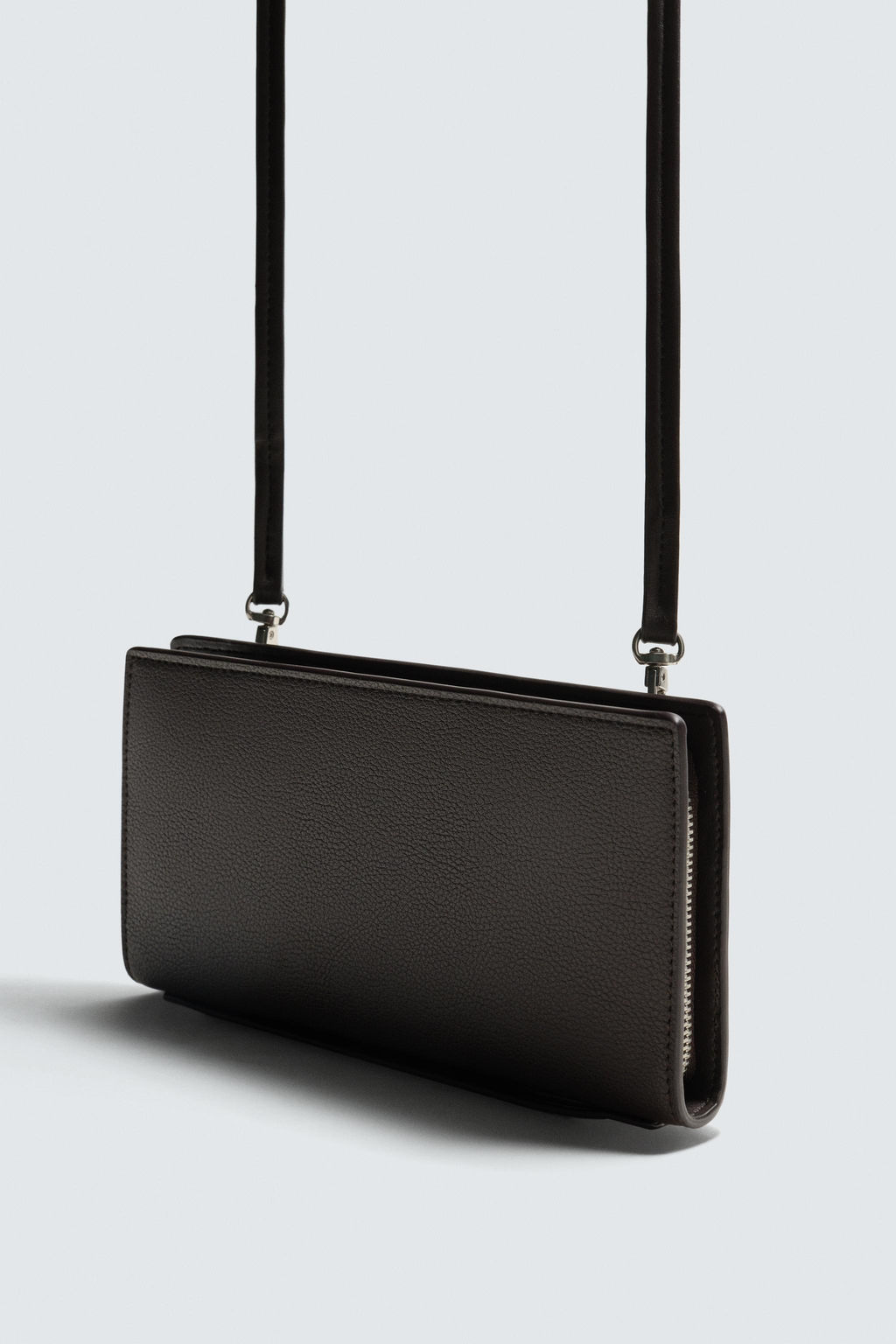 Портмоне Zara Cartera XL Textura коричневое