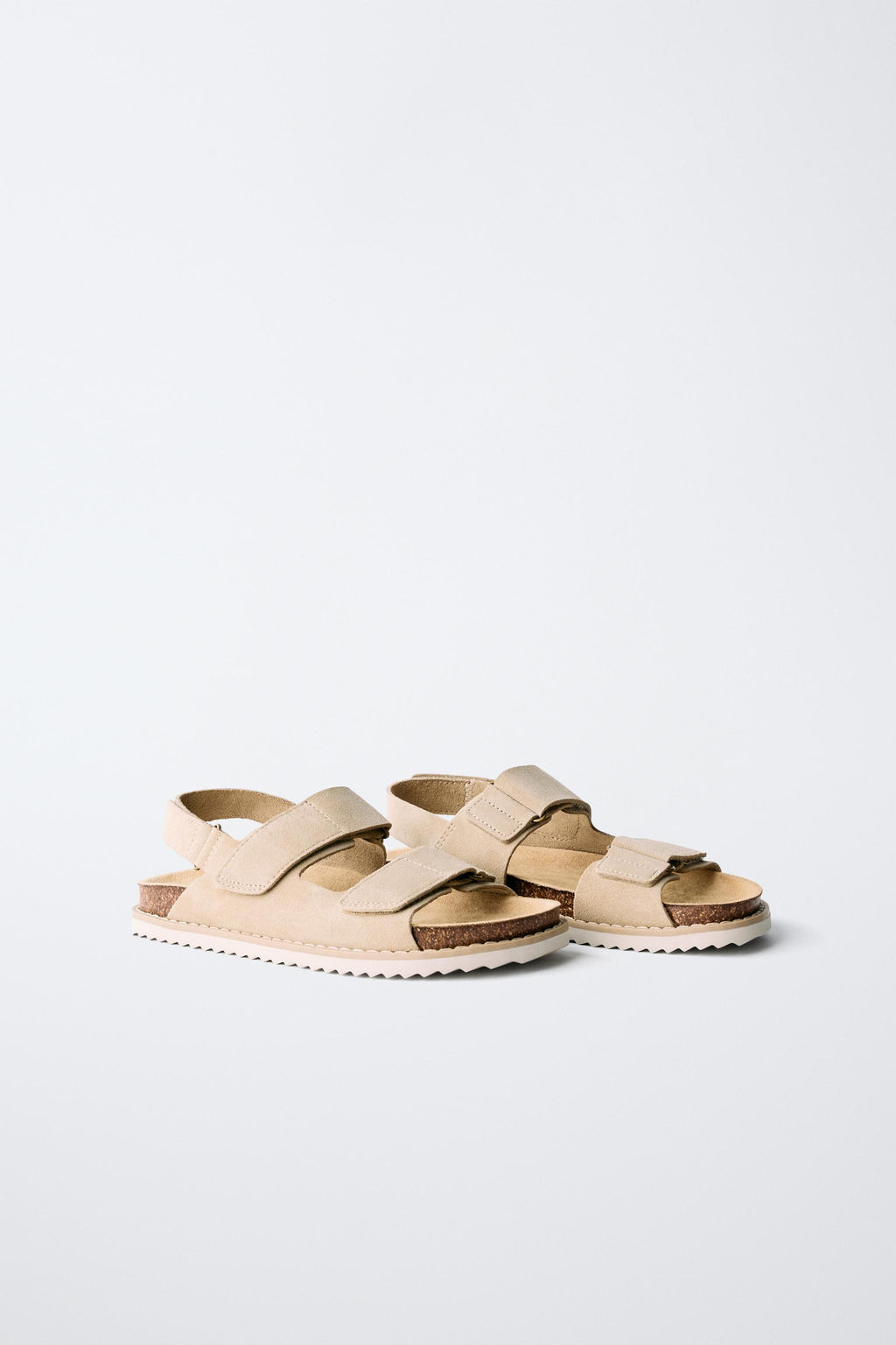SANDALIA PIEL / Marr?n Arena - Zara фото 2