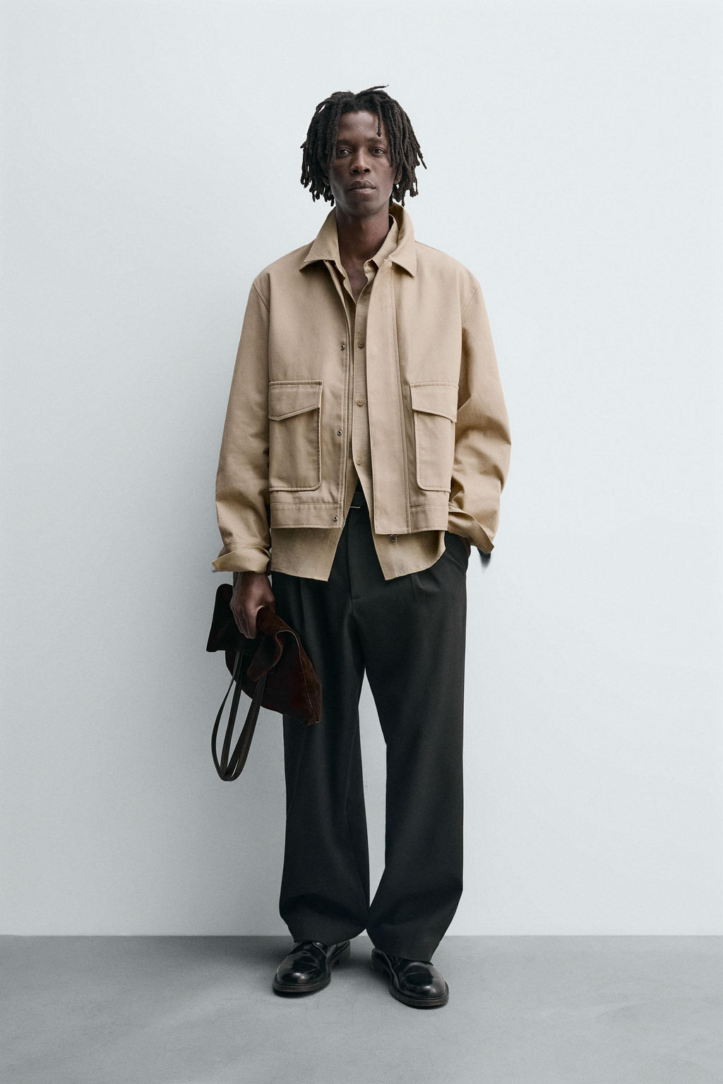 TWILL TEXTURED JACKET