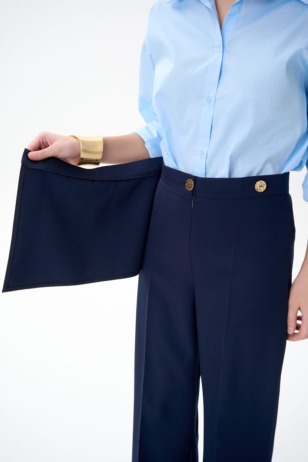 Брюки Агния (черника) - Эльза фото 11