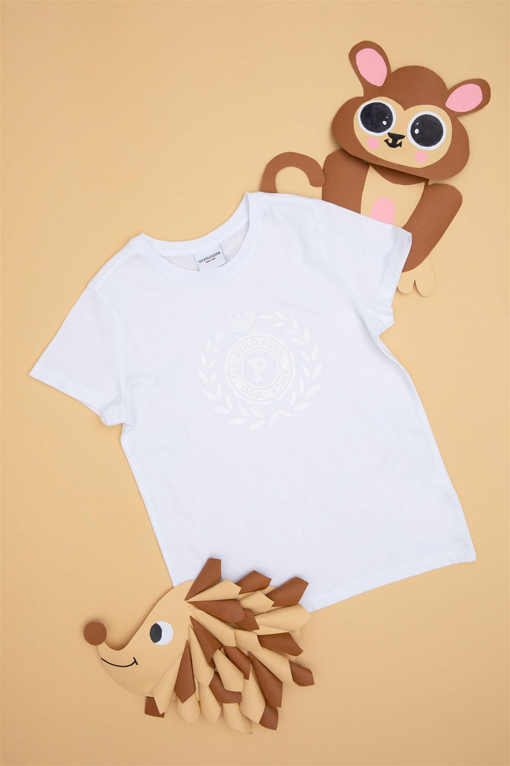 U. S. Polo Assn / Белая футболка с круглым вырезом для мальчика - U.s. polo assn фото 5