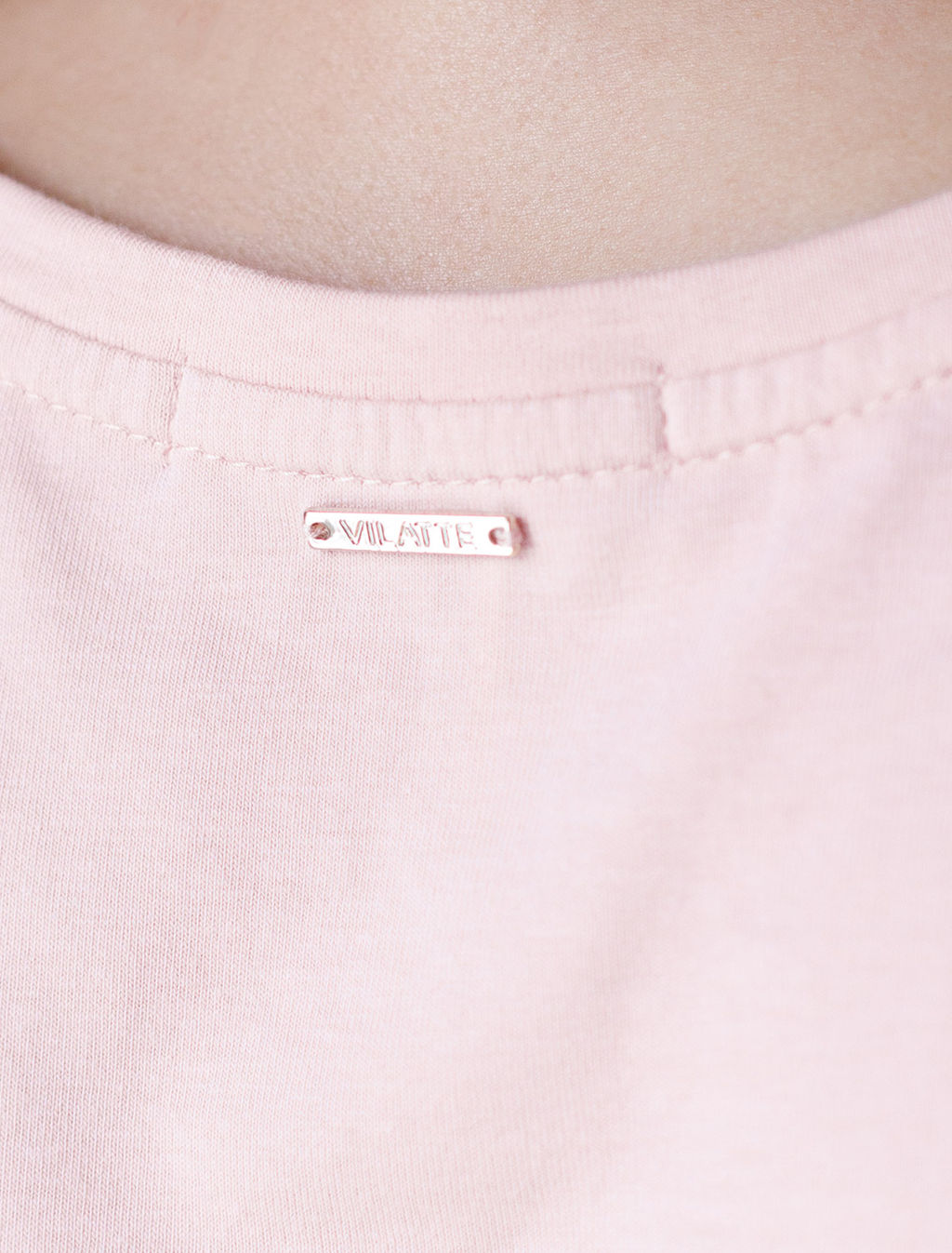 Футболка из эластичного хлопка с принтом стразы