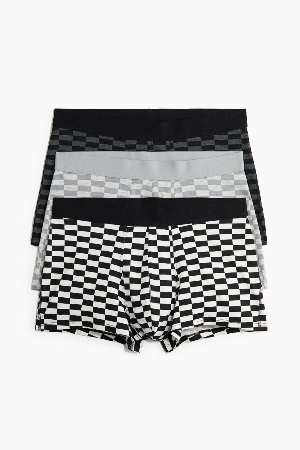 Pack de 3 calzoncillos trunk cortos de algod?n