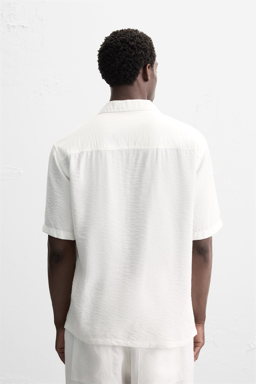 RELAXED FIT FLOWING SHIRT - Zara фото 3
