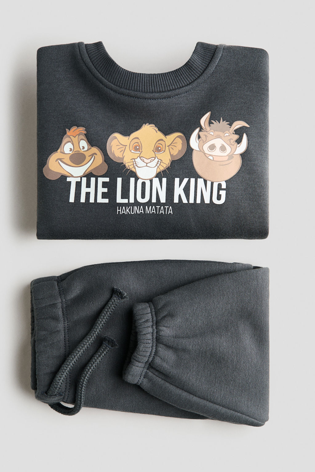 Conjunto estampado de 2 piezas en tejido sudadera - H&m фото 9