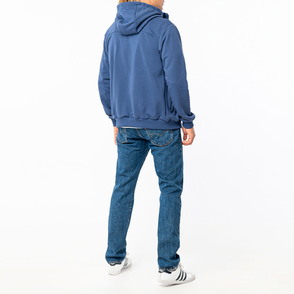 RODOS Толстовка на молнии мужская М-293 Джинс
