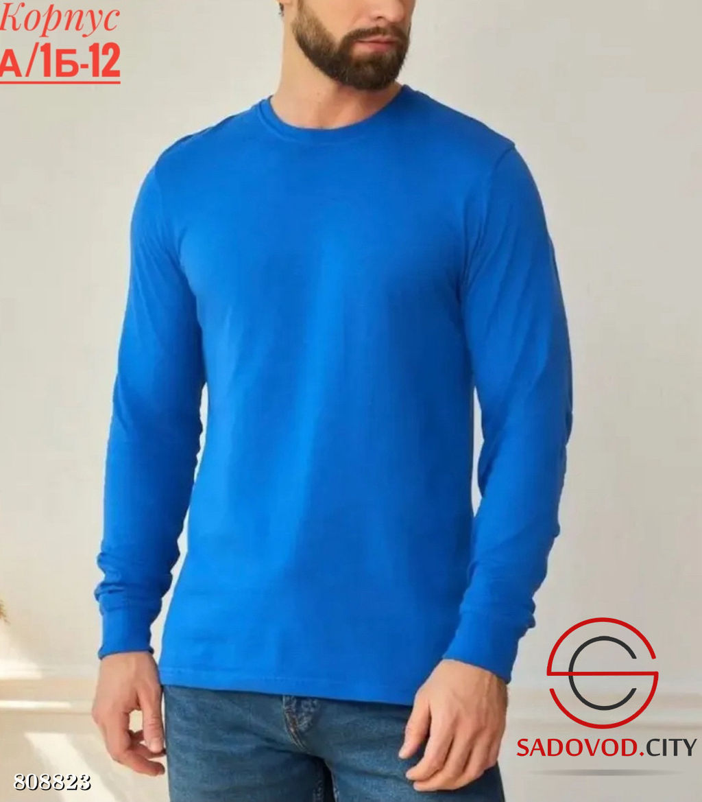 Футболки длинные рукав для мужчин. - Bruno фото 6