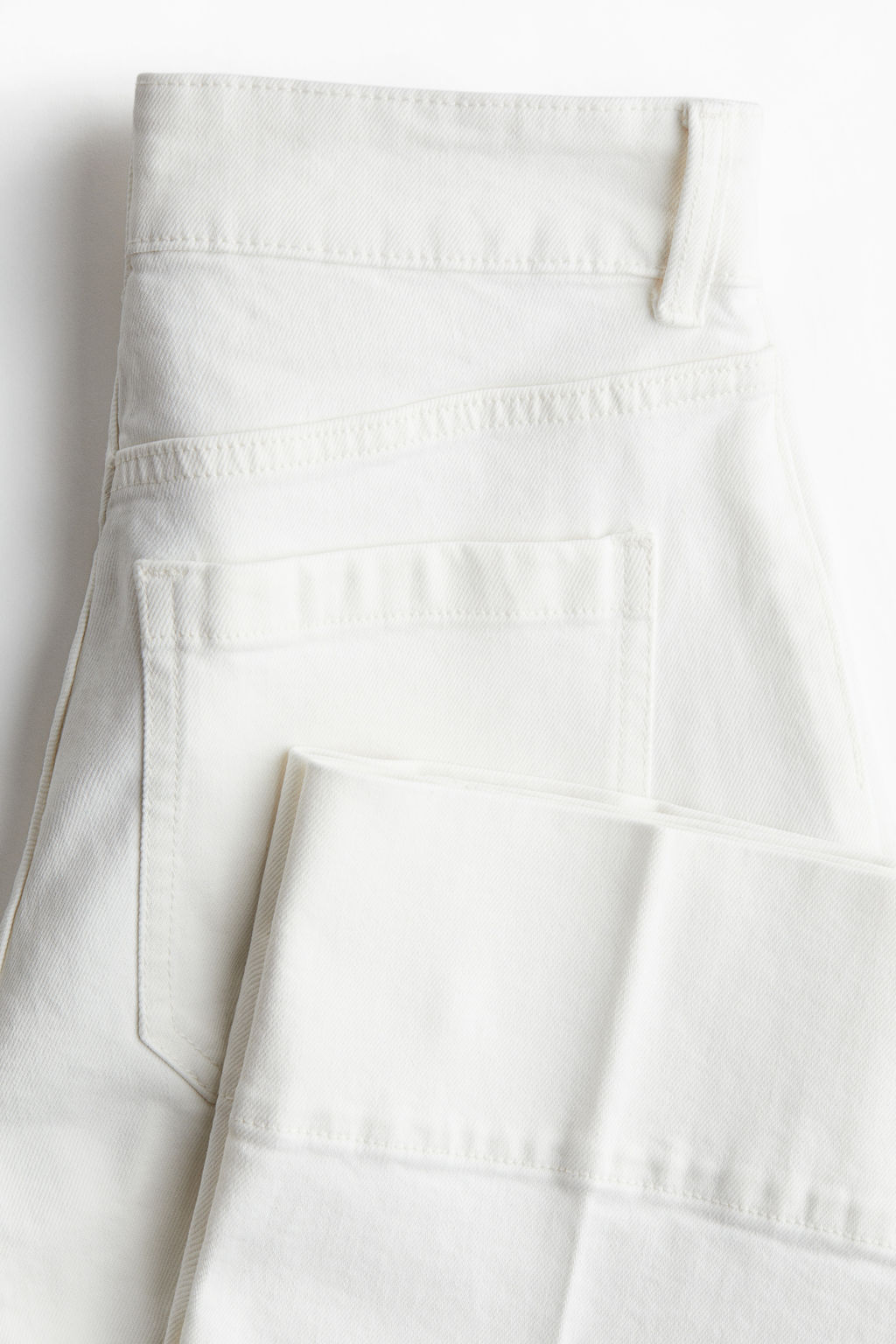 Wide High Cropped Jeans - H&m фото 3