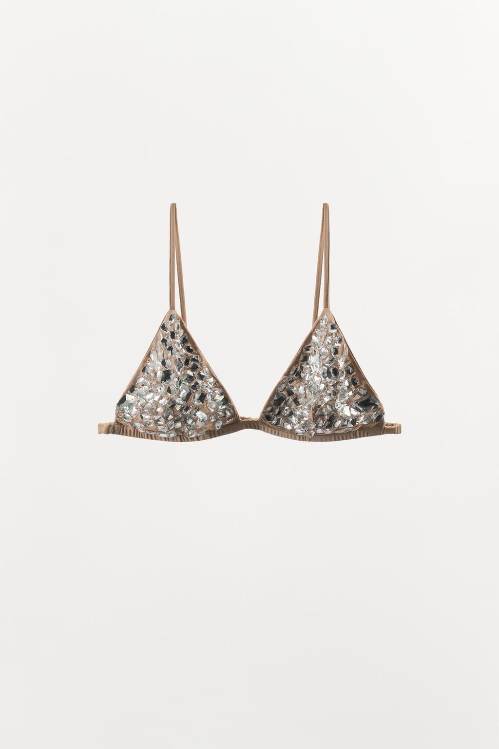 JEWEL TRIANGLE BRA - Zara фото 2