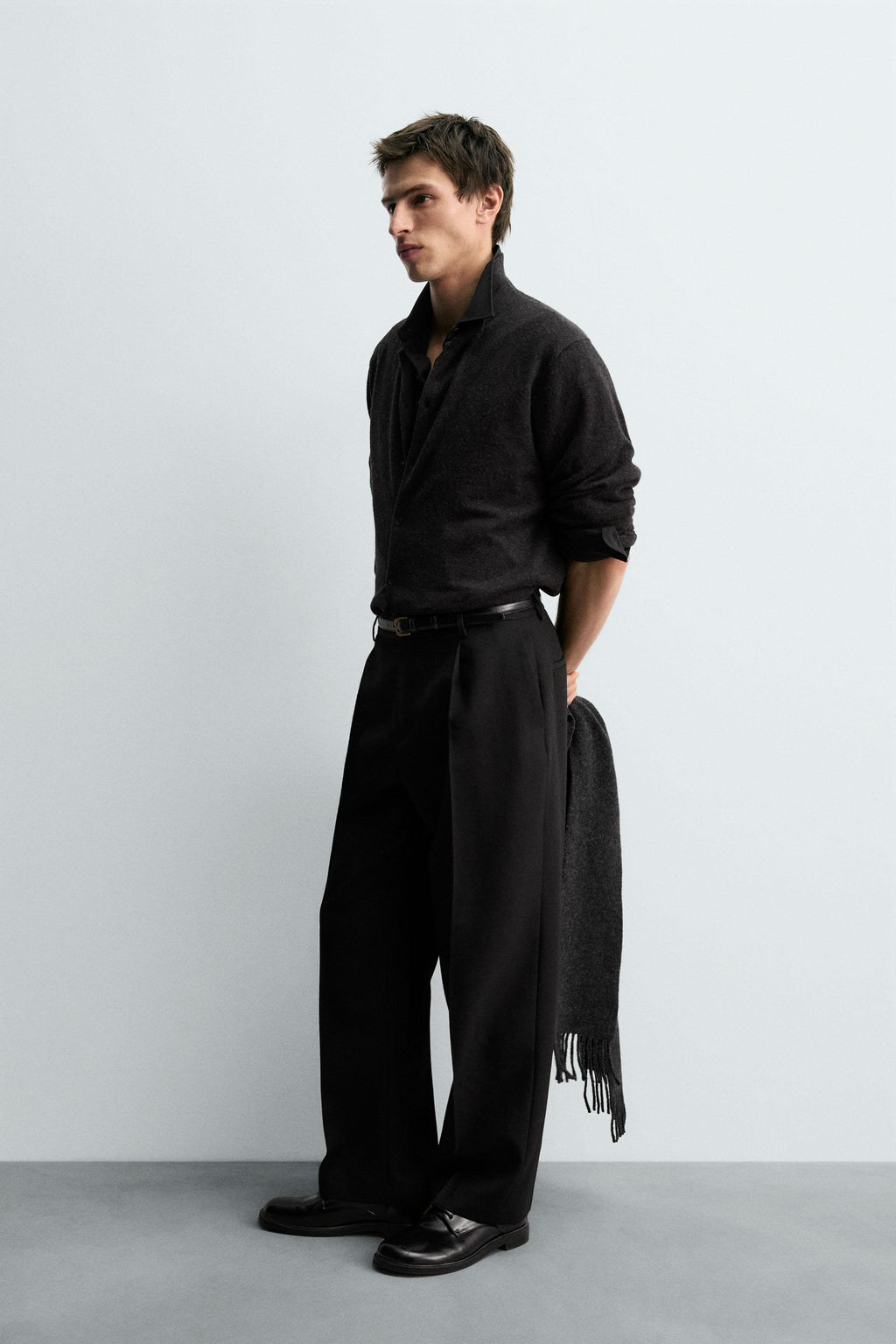 100% WOOL CARDIGAN - Zara фото 4