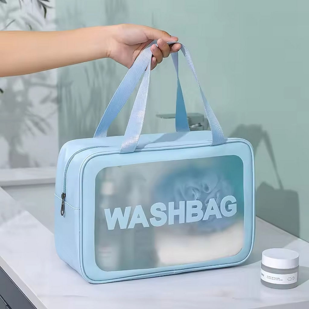Kristaller Косметичка Washbag rectangular big, голубой  фото 7