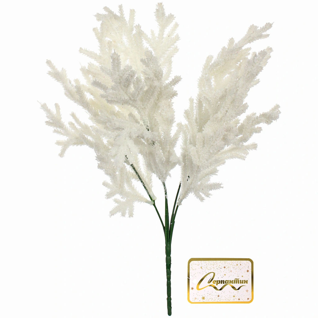 Ветка декоративная "Метелица" 40 см