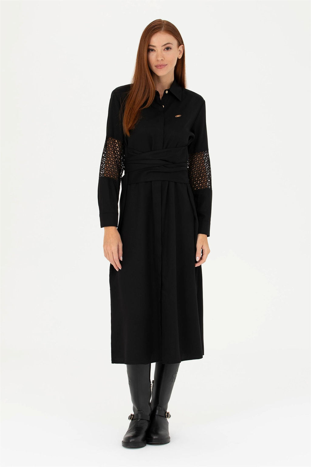 Скидка с скидкой с скидкой с скидкой с черным ткацким платьем в корзине - U.s. polo assn фото 4