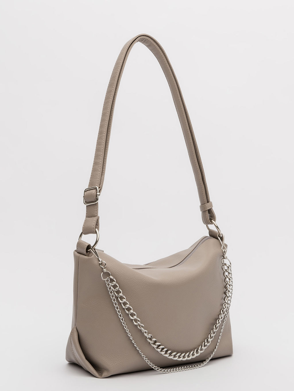 Темно-бежевый хобо S.Lavia  фото 11