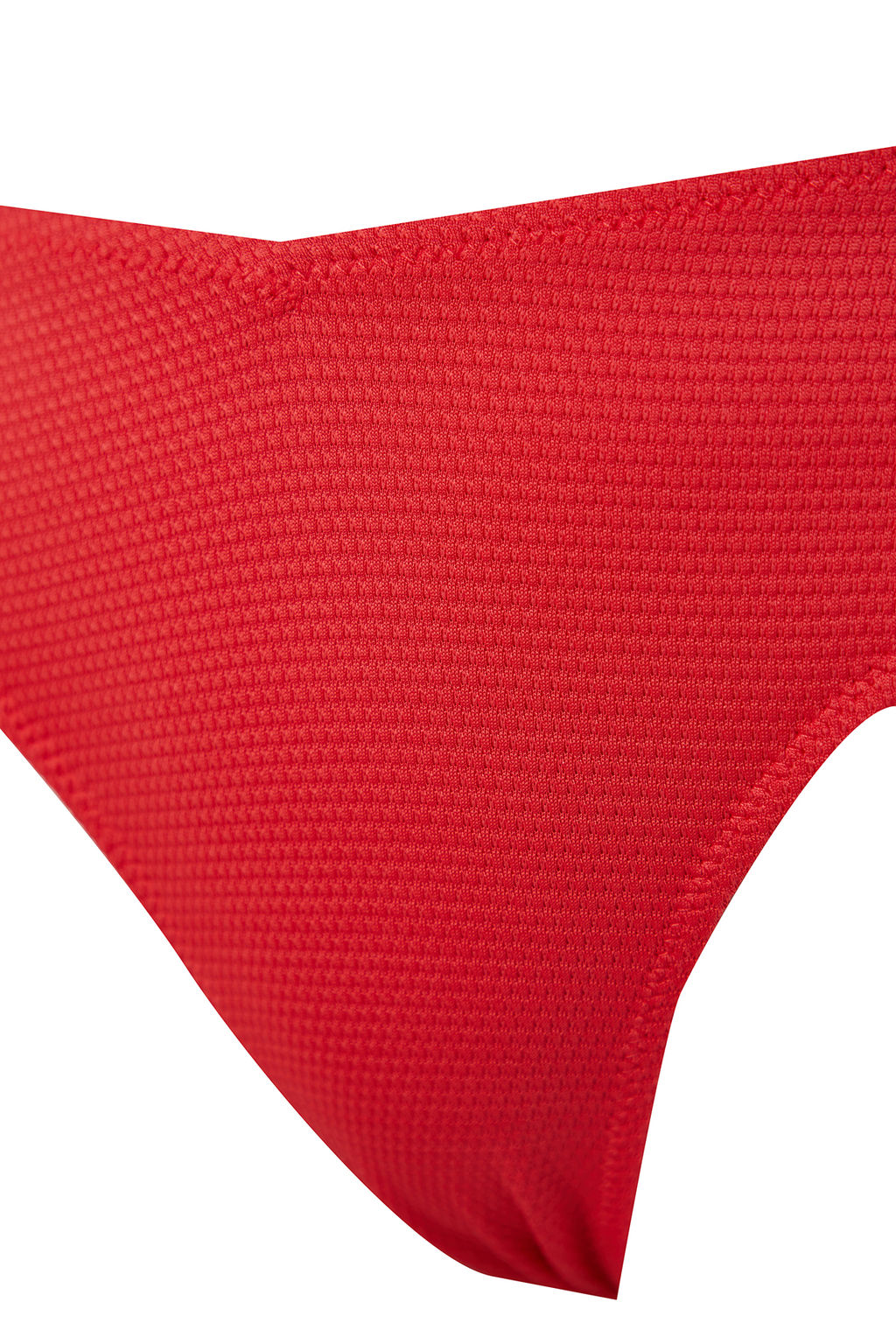 K?rm?z? Dokulu Regular Bikini Alt? TBESS24BA00094