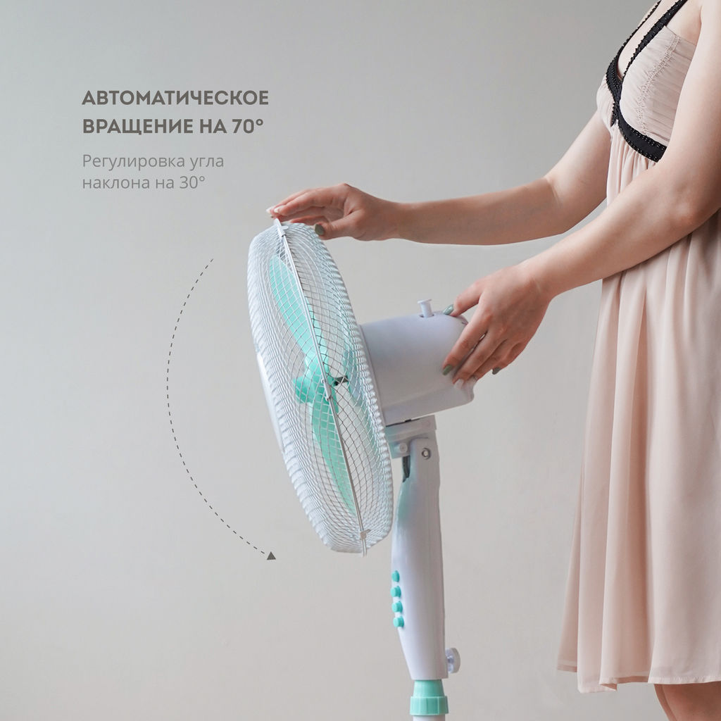 Вентилятор напольный GALAXY LINE GL8109 (видео в описании)  фото 9