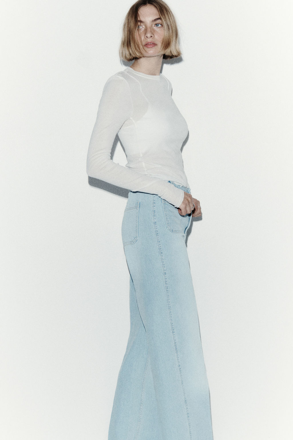 Wide High Jeans - H&m фото 10