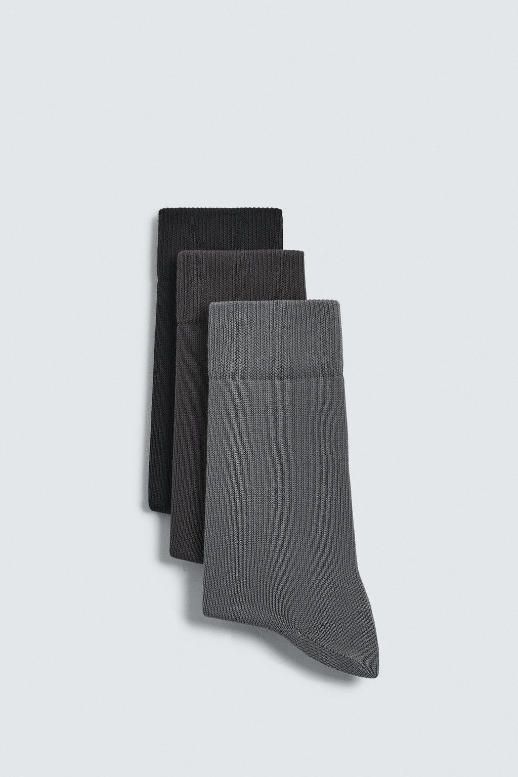 3-PACK OF TEXTURED SOCKS - Zara фото 2