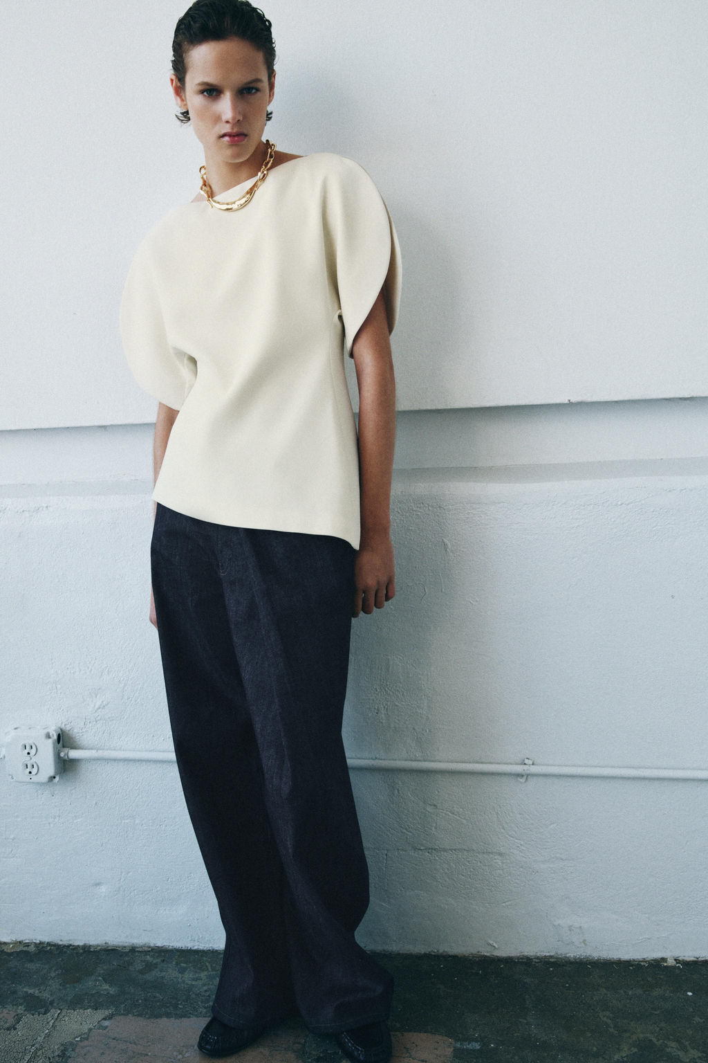 PUFF SLEEVE TOP ZW COLLECTION - Zara фото 11