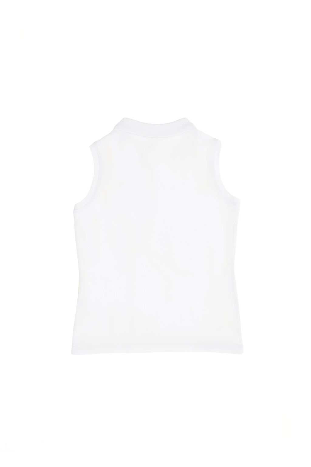 Белая футболка с воротником-поло для девочек - U.s. polo assn фото 2