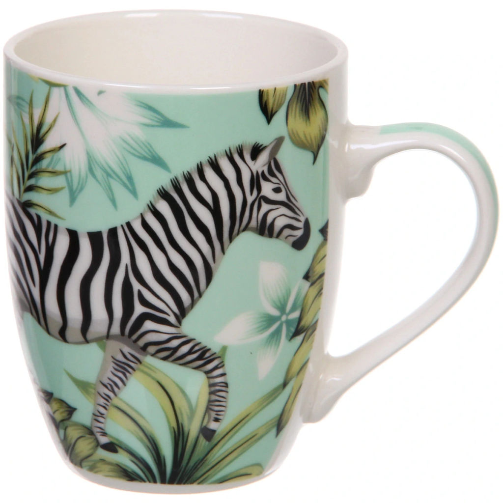 Цена за 2 шт. Кружка керамическая 350мл "Животный мир"