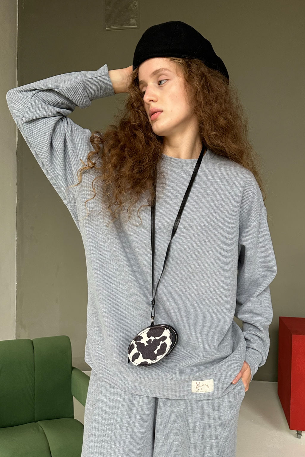 Костюм женский SET108/01/Голубой