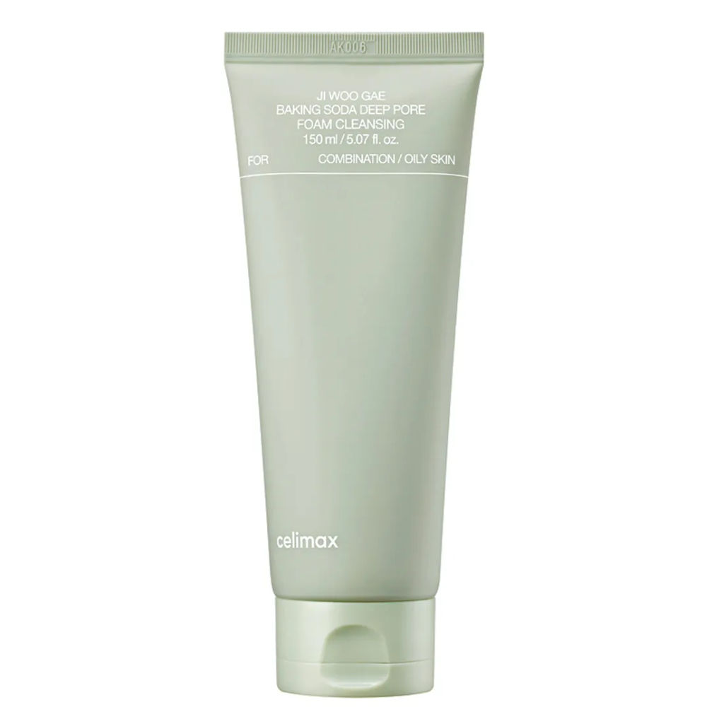 CELIMAX Пенка для глубокого очищения с содой Jiwoogae Baking Soda Deep Pore Foam Cleansing (150 мл)  фото 6