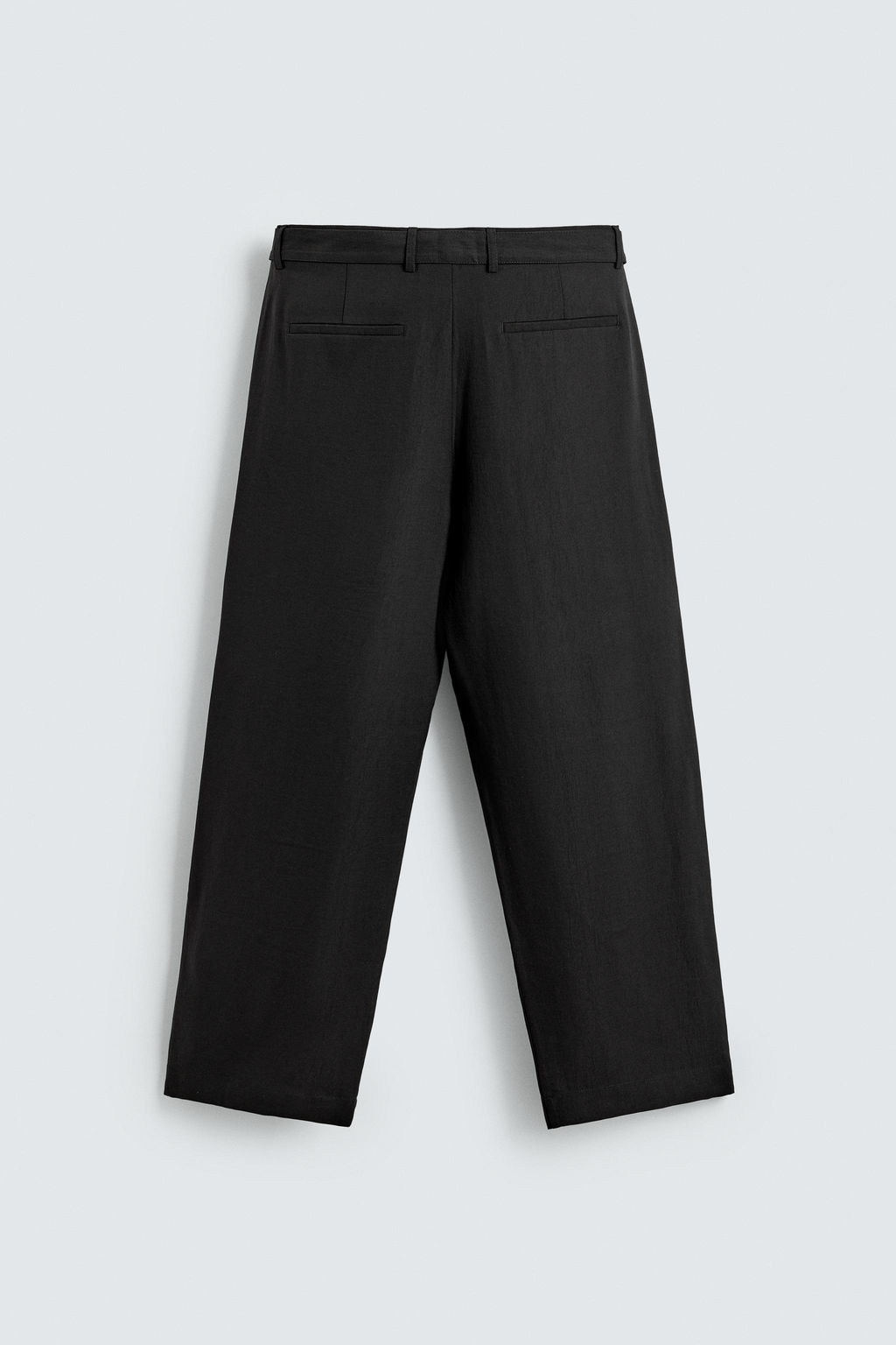 PANTAL?N PLIEGUES TRAJE RELAXED FIT / Negro - Zara фото 7