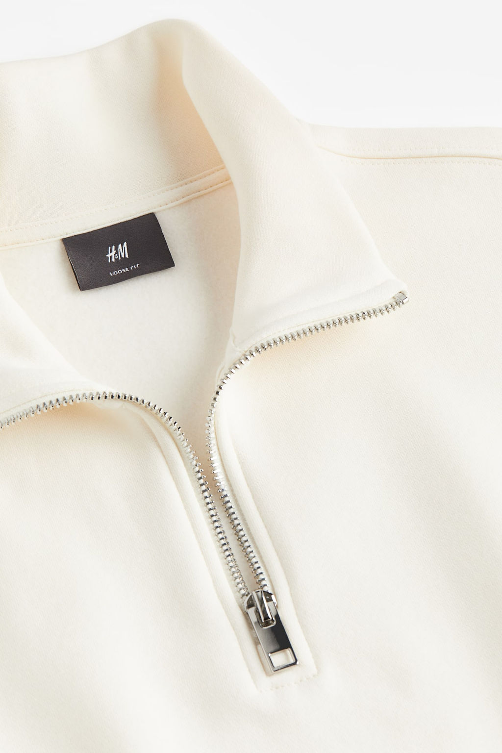 Sudadera con media cremallera Relaxed Fit - H&m фото 2