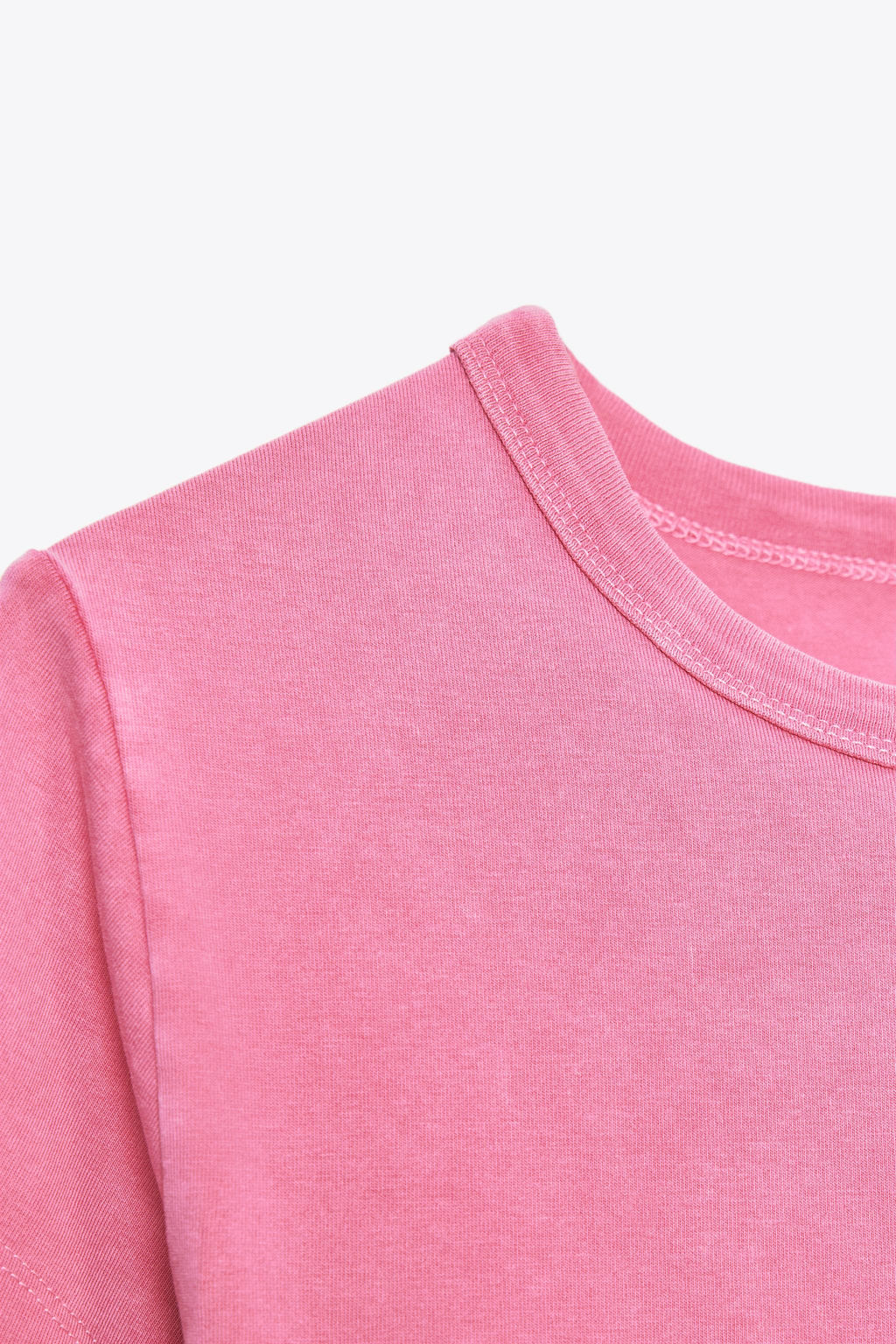 WASHED-EFFECT RHINESTONE T-SHIRT - Zara фото 6