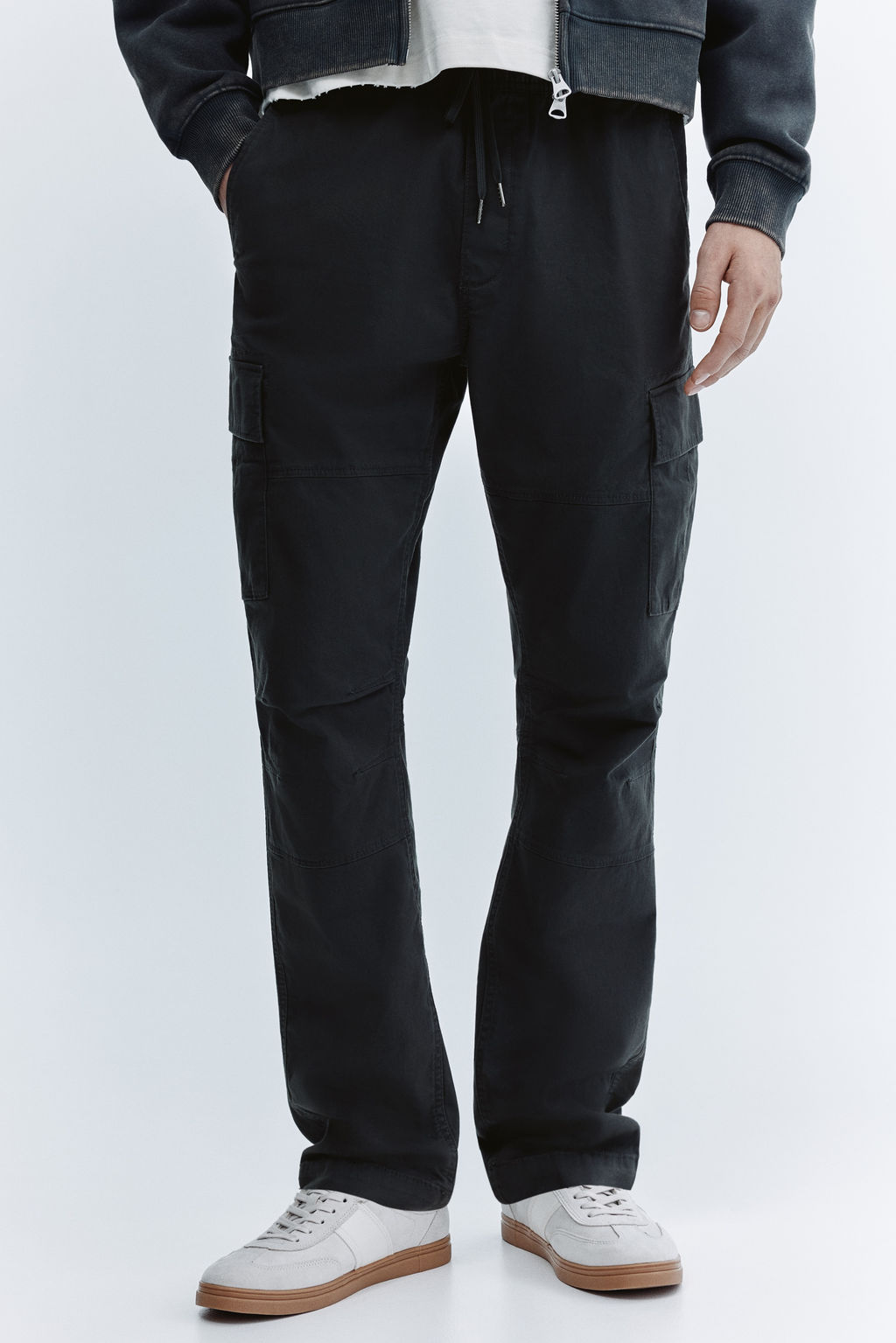 Pantal?n cargo Slim Fit - H&m фото 6