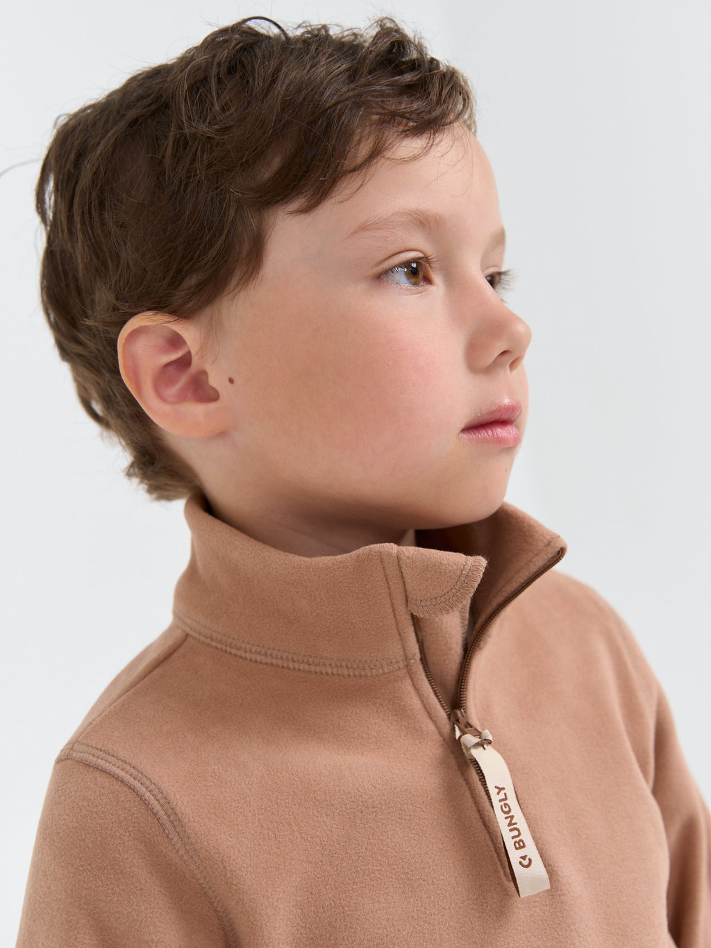 Олимпийка флисовая Беж - Bungly фото 3