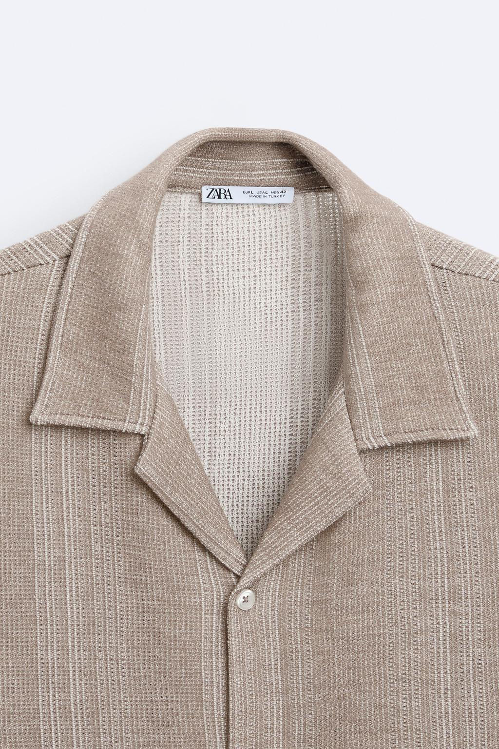 CIZGILI JACQUARD GOMLEK - Zara фото 8