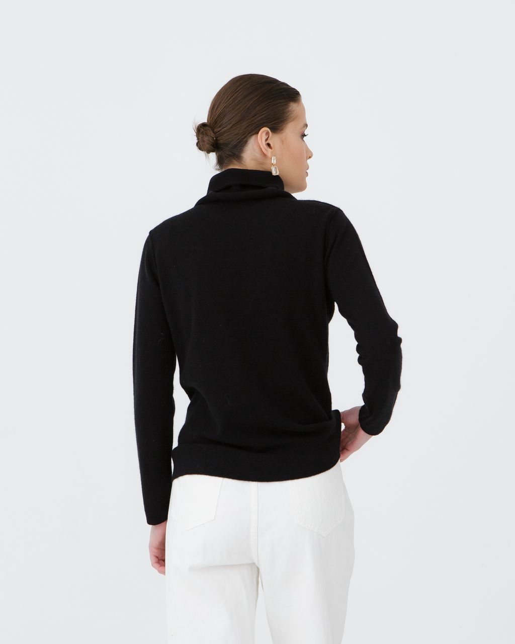 Джемпер кашемировый 12107 черный