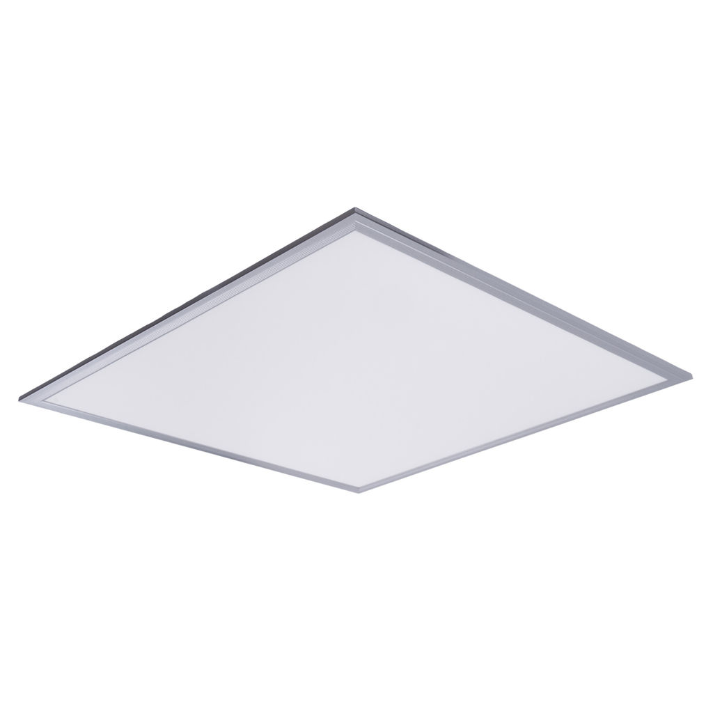 ULP-6060-36W/NW EFFECTIVE SILVER Светильник светодиодный потолочный встраиваемый. Белый свет (4000K). Корпус серебристый. В комплекте с и/п. ТМ Uniel.