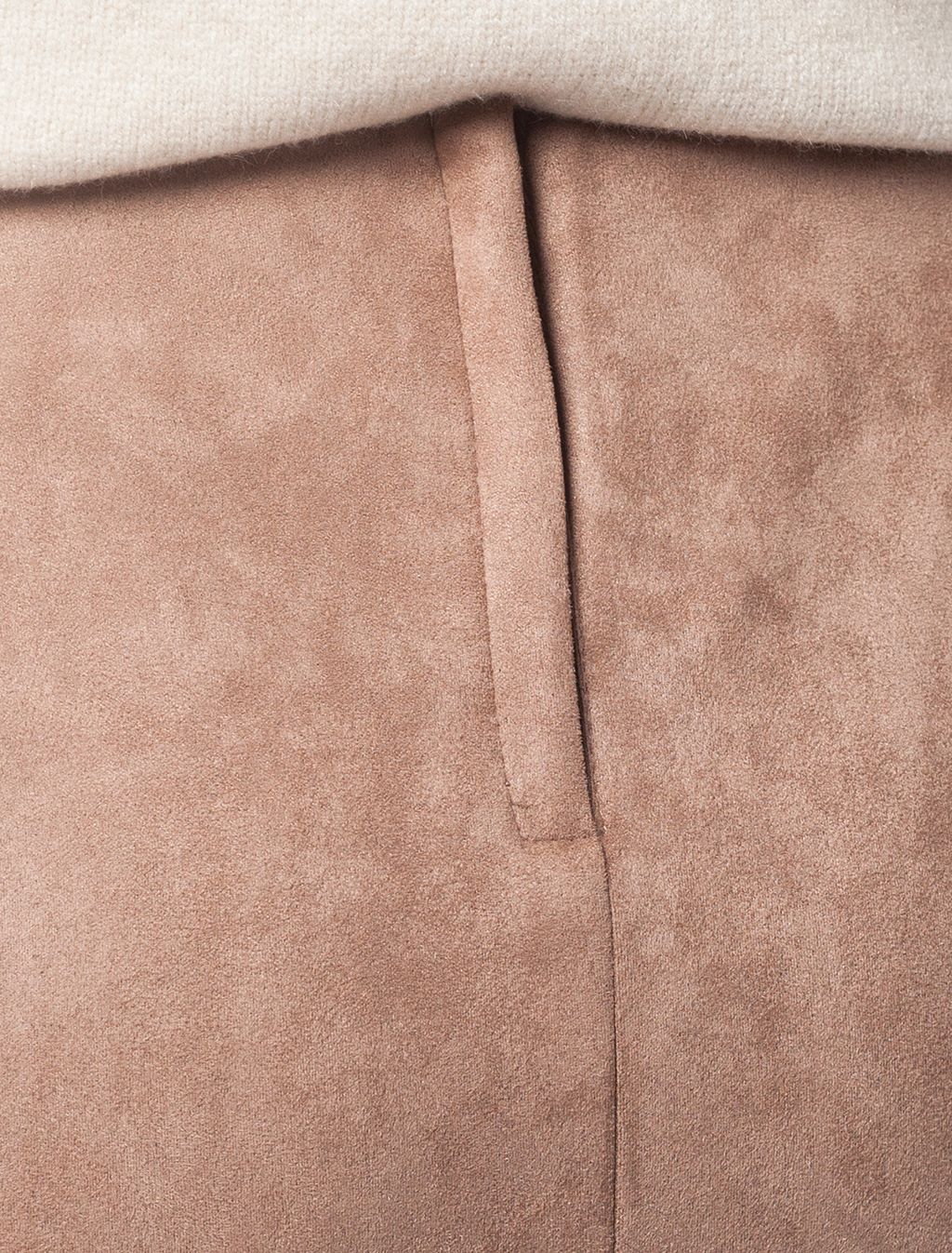 VILATTE / Эластичная юбка из эко-замши  фото 4