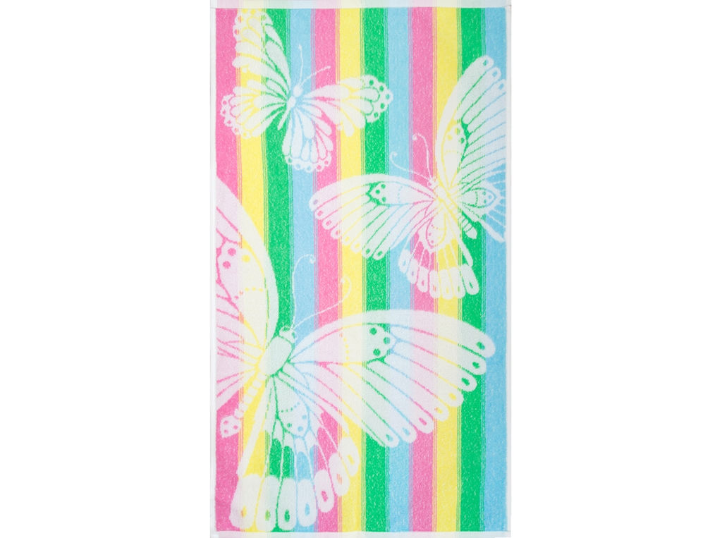 Полотенце махровое 6с103.412ж1 Бархатный сезон (св.радужка) 50х90см