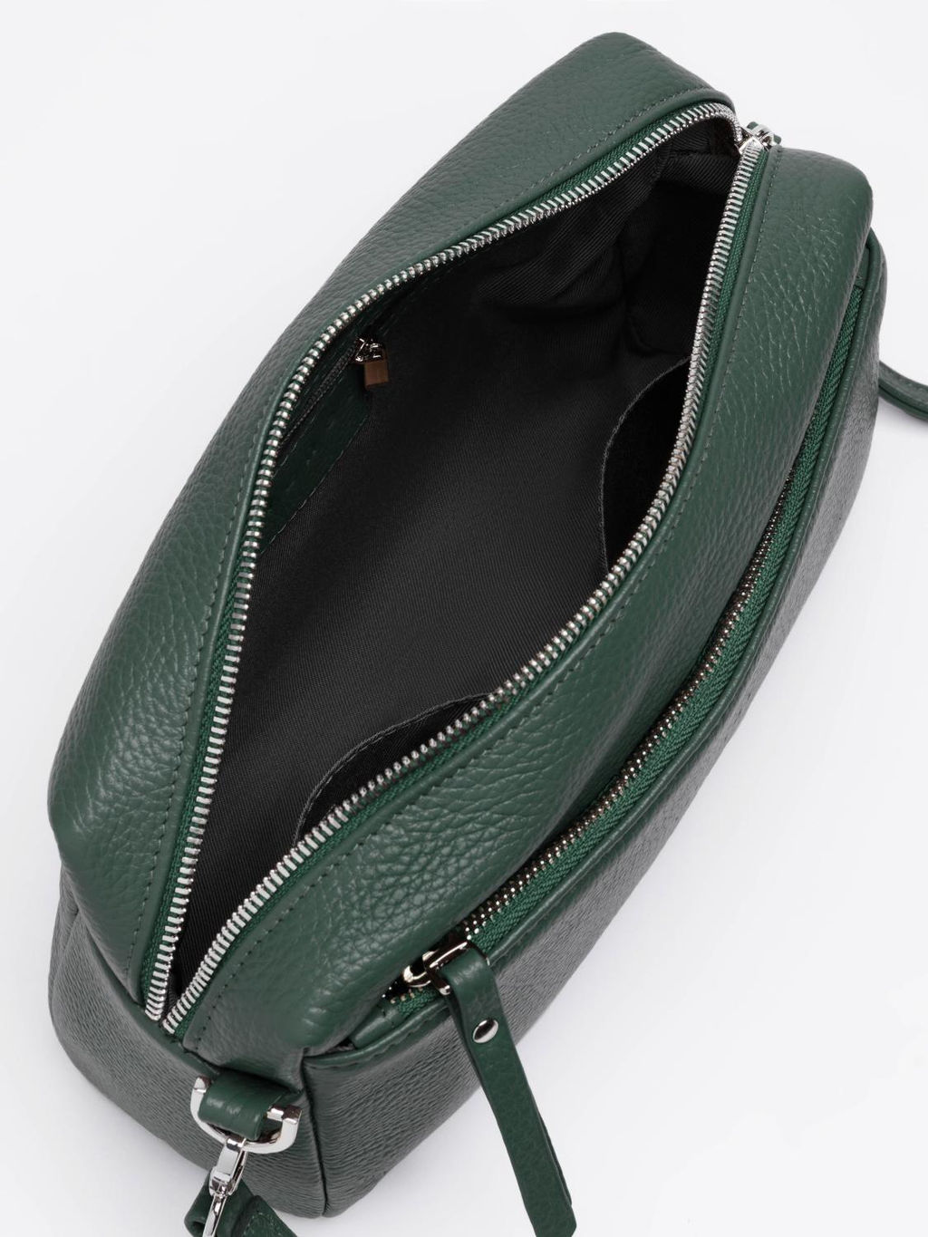 Женская кожаная сумка Richet 3176LN 852 Зеленый