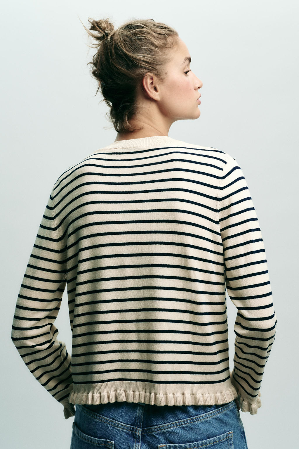 RUFFLE TRIM CARDIGAN - Zara фото 6