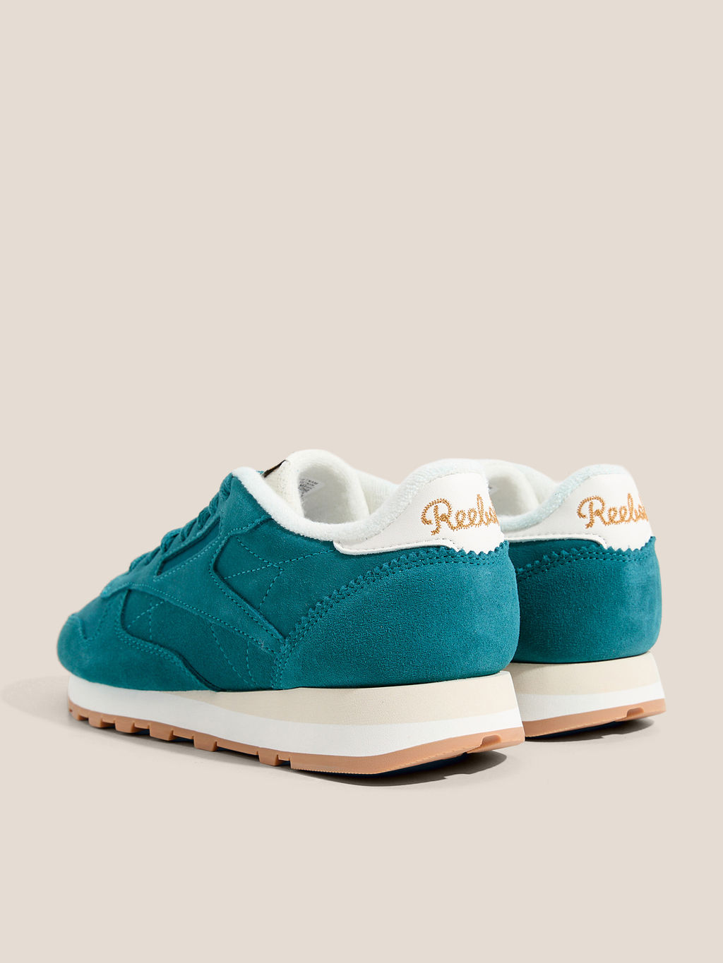 Кроссовки REEBOK CLASSIC LEATHER Артикул 4494086, бирюзовый
