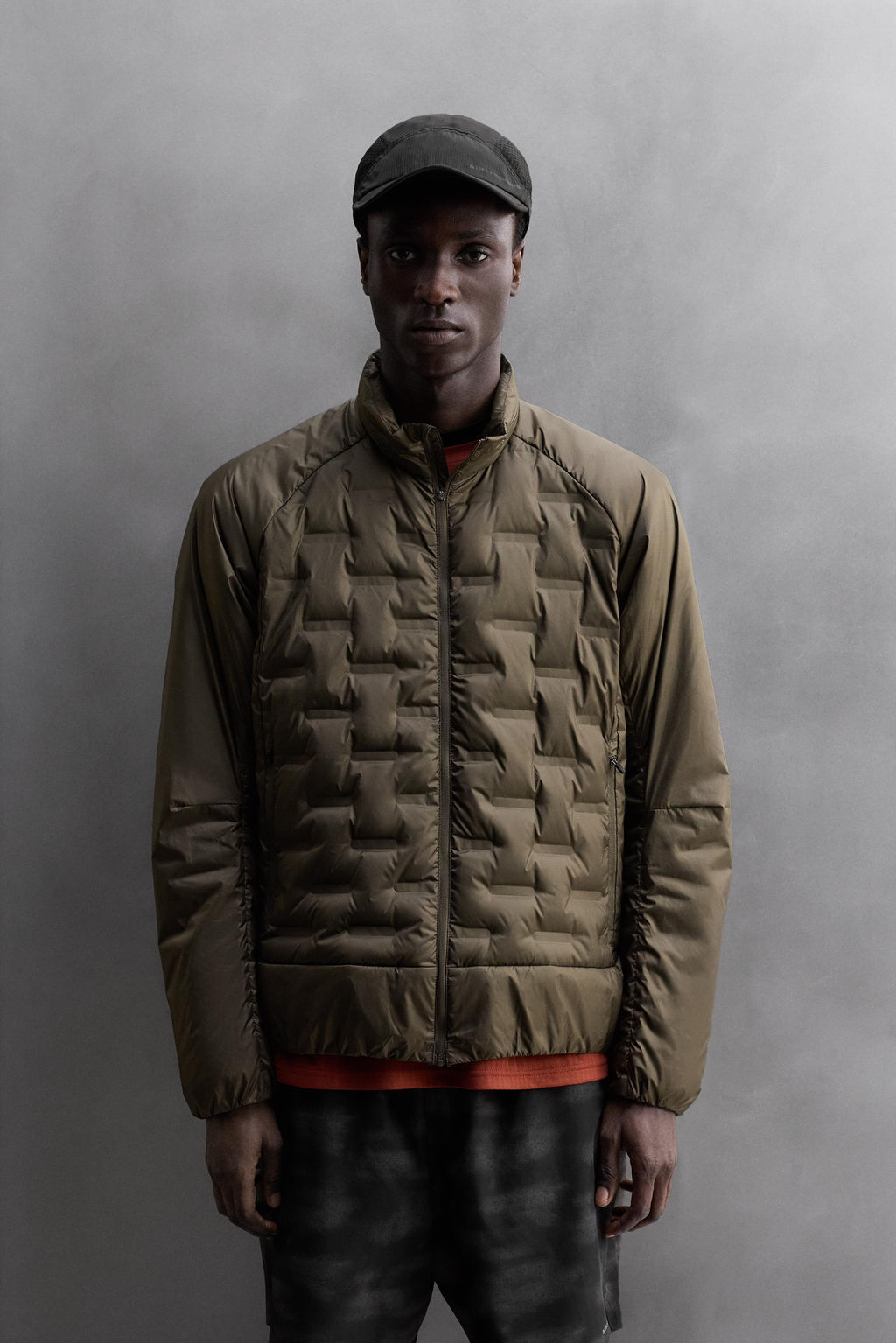 RUNNING FEATHER BLEND PUFFER JACKET