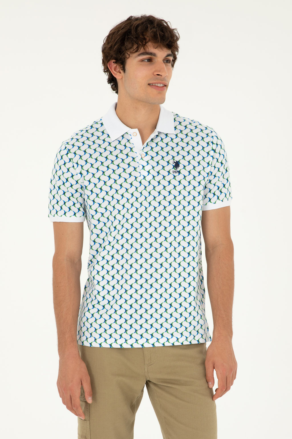 U. S. Polo Assn / Мужская темно-синяя футболка - U.s. polo assn фото 15